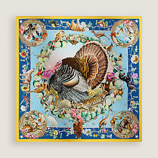 Faune et Flore du Texas forever scarf 90 | Hermès Mainland China